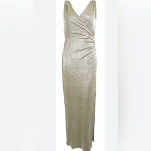 Ralph Lauren Gold Sleeveless Dress Size 2